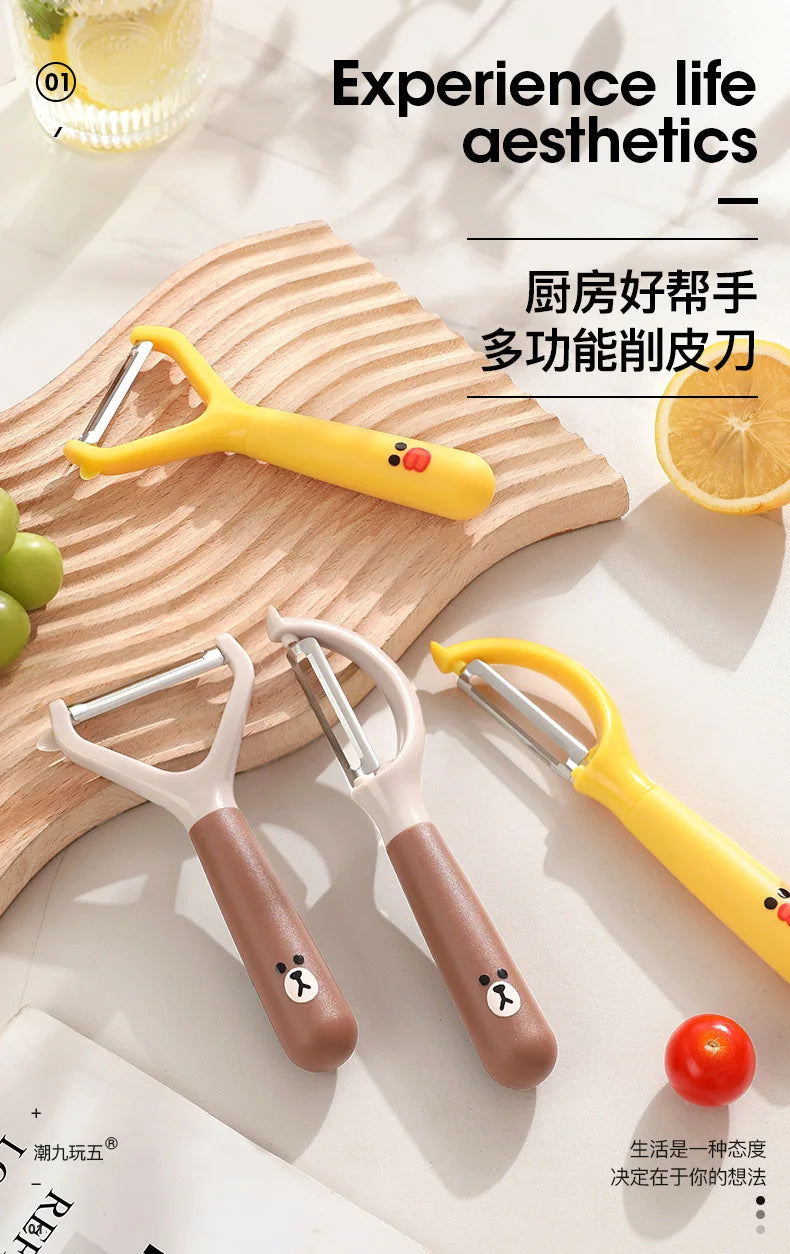 Kawaii Brown & Sally Paring Knife – Line Friends Edition